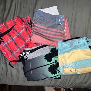 Bundle of swim trunks